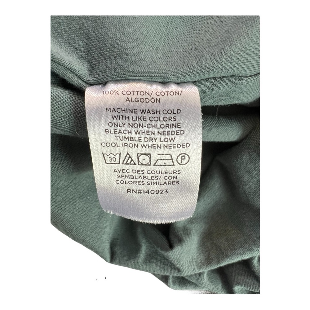 💙 EUC LOFT Sage Green Sleeveless Balloon Style Blouse | Size XS - Picture 7 of 7